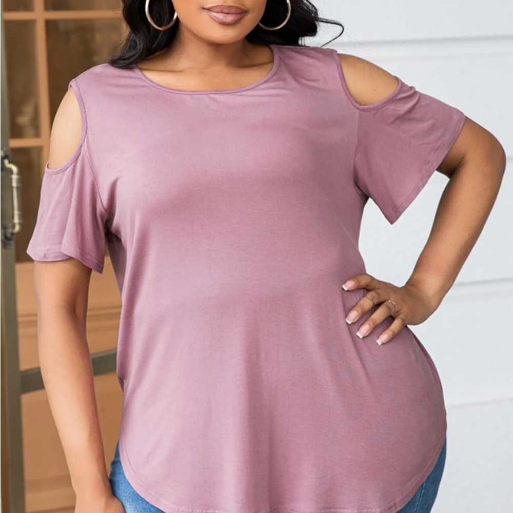 Women's Cold Shoulder Top